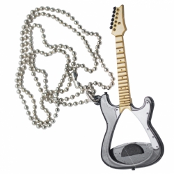 Pendant guitar necklace