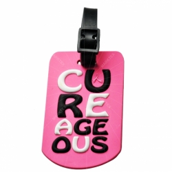 Rubber PVC luggage name tags