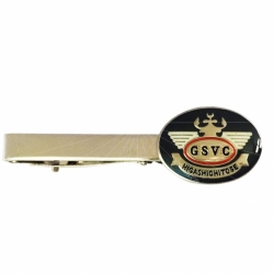 Sterling silver plated tie bar