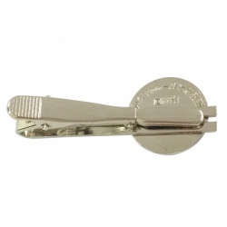 Sterling silver plated tie bar