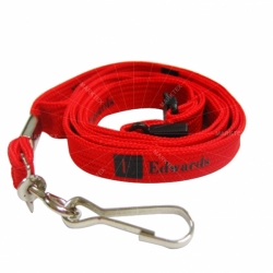 Tube polyester lanyard