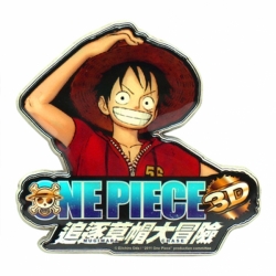 one piece printed badge