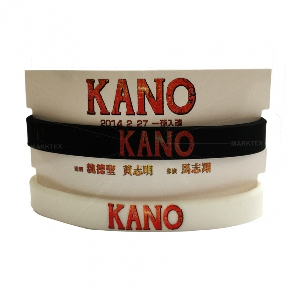 映画の販促シリコンリストバンド