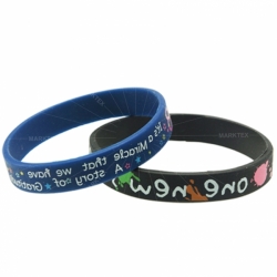 インプリントシリコンリストバンド