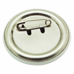 錫製缶バッジの安全ピン
